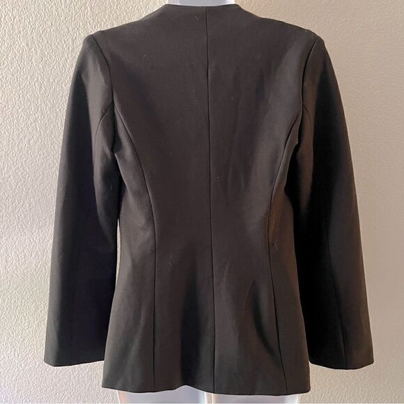 Revolve Krisa Blazer Black Ponte Hook & Eye Closure Blazer XS - Picture 7 of 14